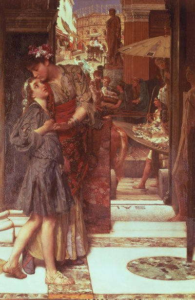The Departure by Lawrence Alma Tadema